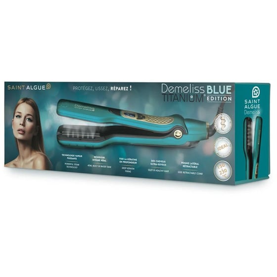 Ισιωτικό Μαλλιών SAINT ALGUE DEMELISS TITANIUM Γαλάζιο image 2