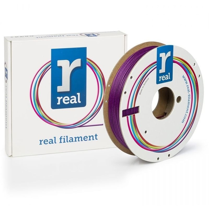 REAL FILAMENTS REAL FILAMENTS νήμα 3D εκτυπωτή PLA Sparkle - 0.5kg 1.75mm - Μωβ