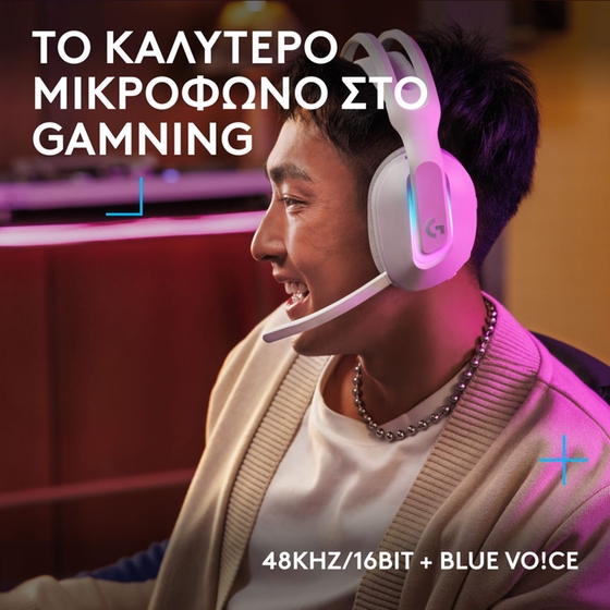 Logitech G G522 LIGHTSPEED Wireless Gaming Headset  Λευκά image 2