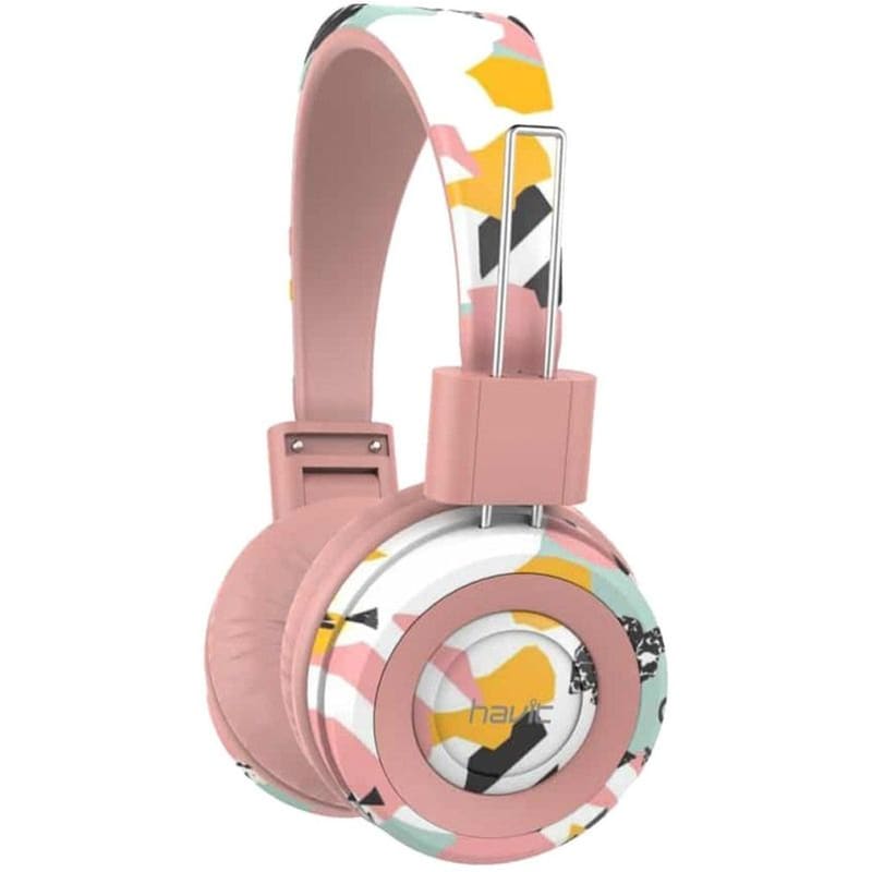 HAVIT Ακουστικά Κεφαλής Havit H2238d 3.5mm Ροζ