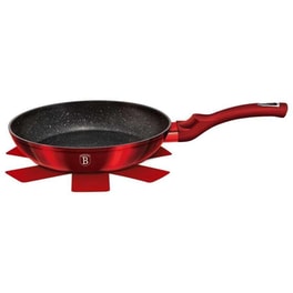 Αντικολλητικό Τηγάνι BERLINGER HAUS BH-1253NPR 28 cm Κόκκινο