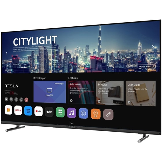 Tesla LED 40" Full HD Smart Τηλεόραση 40E645BFW image 3