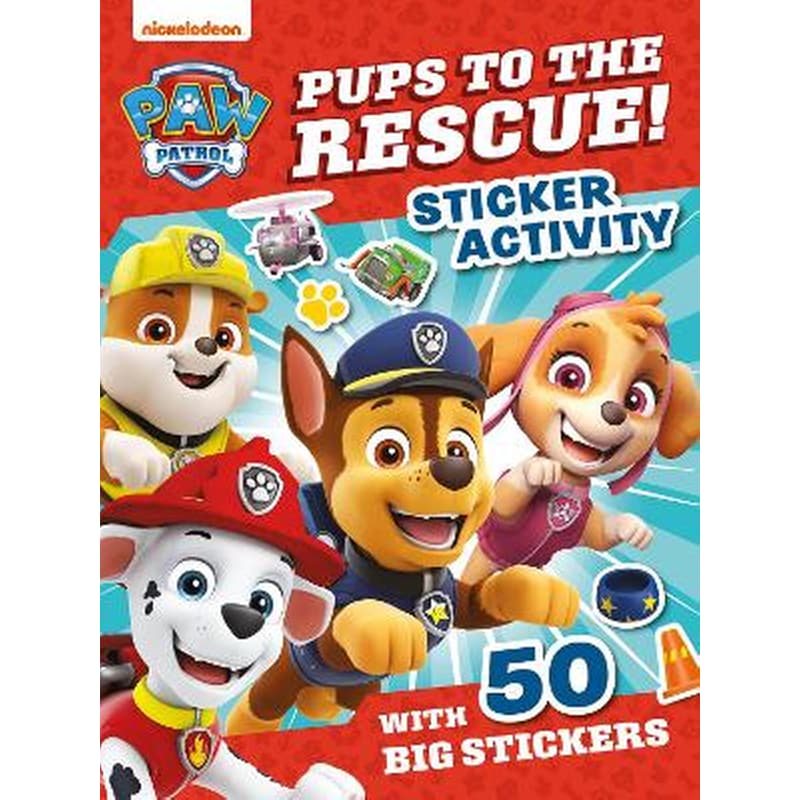 PAW Patrol Pups to the Rescue! Sticker Activity