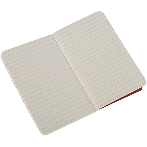 Σημειωματάριο Moleskine Journal Cahier Ριγέ Κόκκινο (3 Τεμάχια) image 1