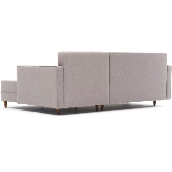 Γωνιακός Καναπές 24Mall Angolo 215x80 cm - Μπεζ image 2