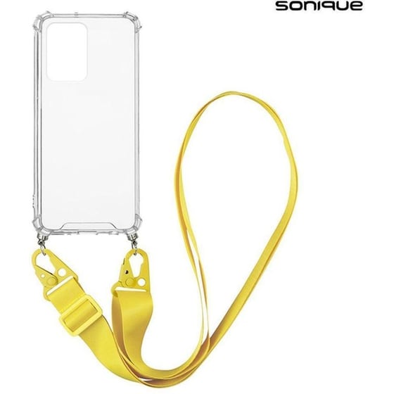 Θήκη Xiaomi Redmi Note 10s - Sonique Armor Clear Με Κορδόνι - Βεραμάν image 0