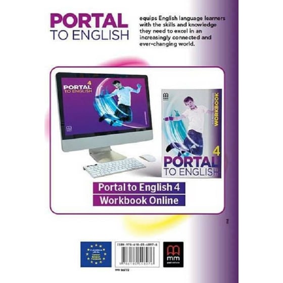 Portal To English 4 Workbook (+ Online Code) image 0