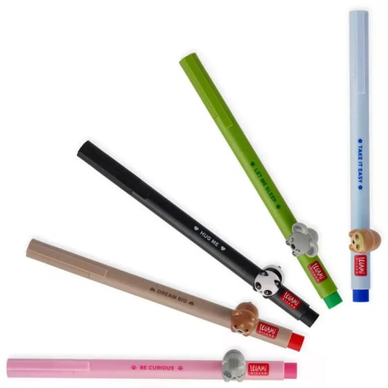 Στυλό Legami&nbsp;Gel&nbsp;Μαύρο&nbsp;Panda 0.5 mm image 3