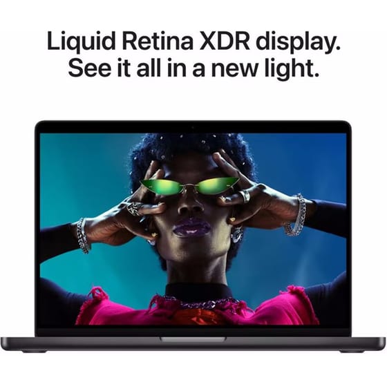 Apple MacBook Pro 14" M5 Chip QHD+ (Apple M5 10 Cores/16GB/1TB SSD/10 Cores GPU/macOS) Space Black image 4