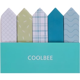 Σελιδοδείκτες Αυτοκόλλητο Coolbee 78x65 mm (30 Φύλλων - 5 Τεμάχια)