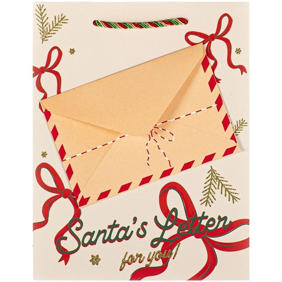 Σακούλα&nbsp;Δώρου Tri-Coastal&nbsp;Santa&nbsp;Letter&nbsp;Small image 0
