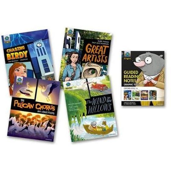 Project X Origins Graphic Texts: Grey Book Band, Oxford Level 14: Mixed Pack of 4 image 0