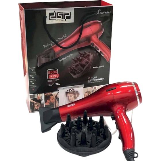 DSP 30075 Σεσουάρ Μαλλιών 2300W Κόκκινο image 1