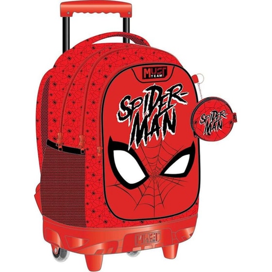 Σχολική Τσάντα Τρόλλεϋ Must Team Spiderman image 0