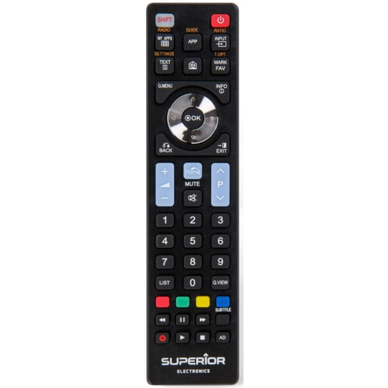 Τηλεχειριστήριο Τηλεόρασης Superior για LG - Μαύρο SUPERIOR