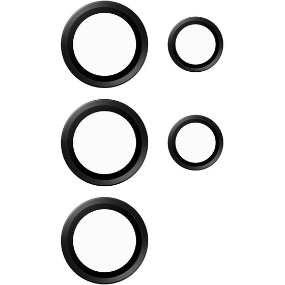 Προστατευτικό καμερών Samsung Galaxy S24 Ultra - Panzerglass Hoops Black Anti-Scratch image 7