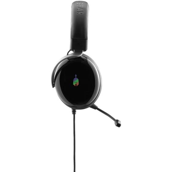 Spartan Gear Clio Gaming Ενσύρματα Ακουστικά 3.5mm/USB με LED Φωτισμό - Μαύρα image 1