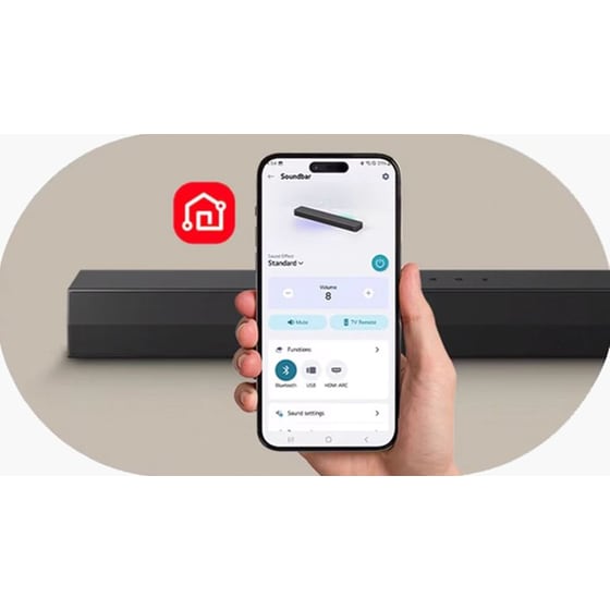 LG S20A Soundbar 50W 2.0 - Μαύρο image 6