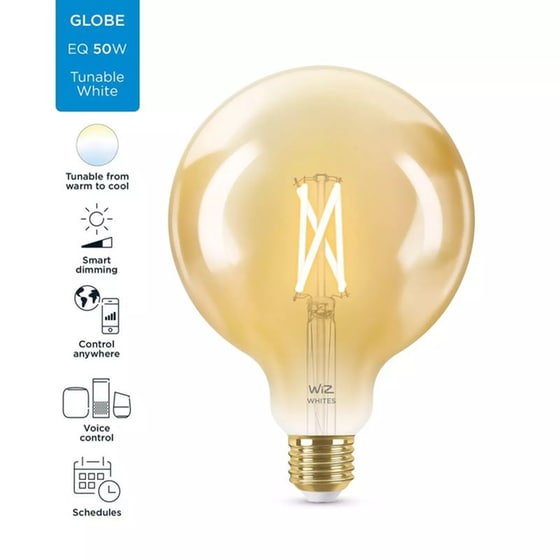 Έξυπνη Λάμπα LED WiZ G120 E27 50W - Λευκό image 1