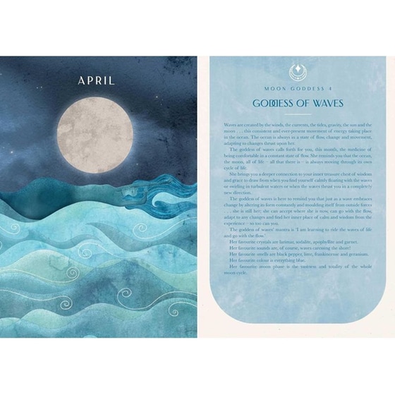 Ημερολόγιο Moon Goddess Diary - Northern Hemisphere Seasonal Planner 2025 image 3