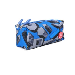 Κασετίνα Διπλή Lycsac Βαρελάκι Zippers