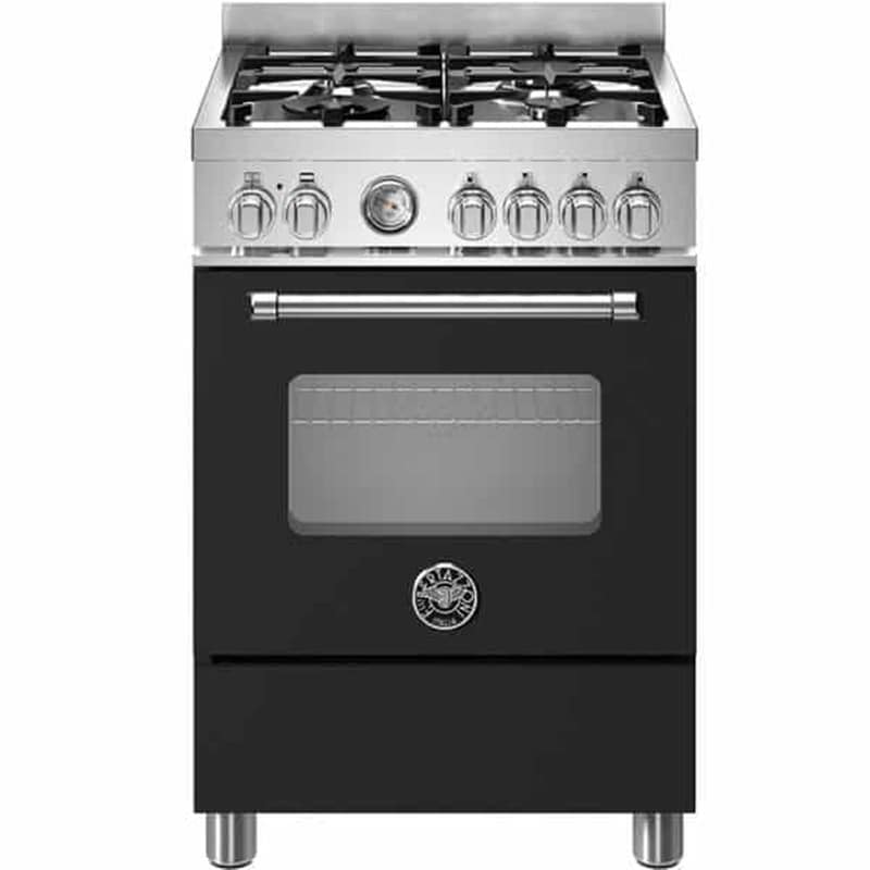 BERTAZZONI MAS64L1ENEC 58 Lt Μαύρο Μεικτή Κουζίνα Αερίου