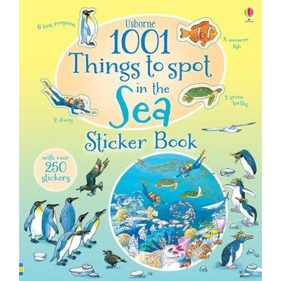 1001 Things to Spot in the Sea Sticker Book image 0