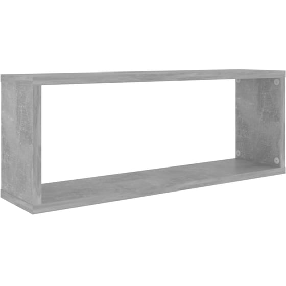 Ράφια Τοίχου VidaXL από Μοριοσανίδα 60x15 cm 4 Τμχ - Γκρι image 2