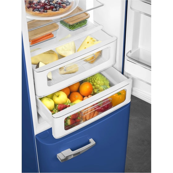 SMEG FAB32RBE6 332 Lt Total No Frost Μπλε Ψυγειοκαταψύκτης image 4