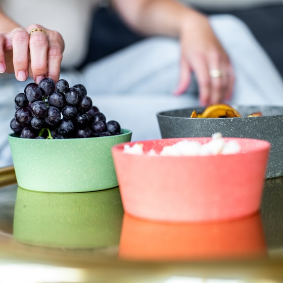 Μπολ Koziol Bio-Circular Connect Nature 890ml Σετ 2 Τμχ - Πράσινα image 3