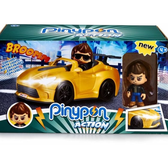 Pinypon Action Supercar Όχημα Και Φιγούρα image 2
