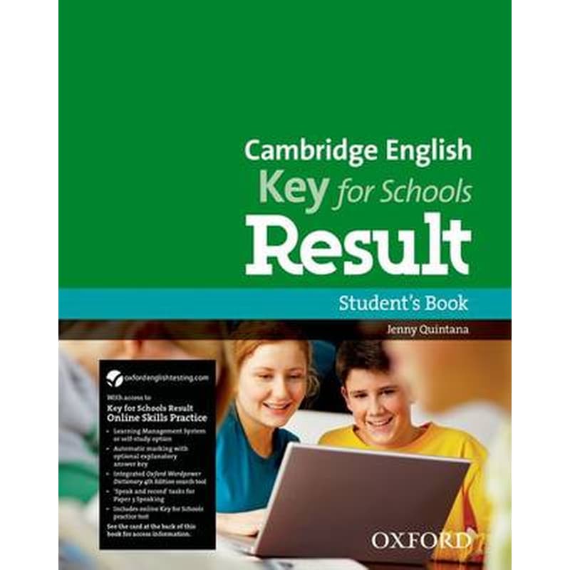 Cambridge English: Key for Schools Result: Students Book and Online Skills and Language Pack