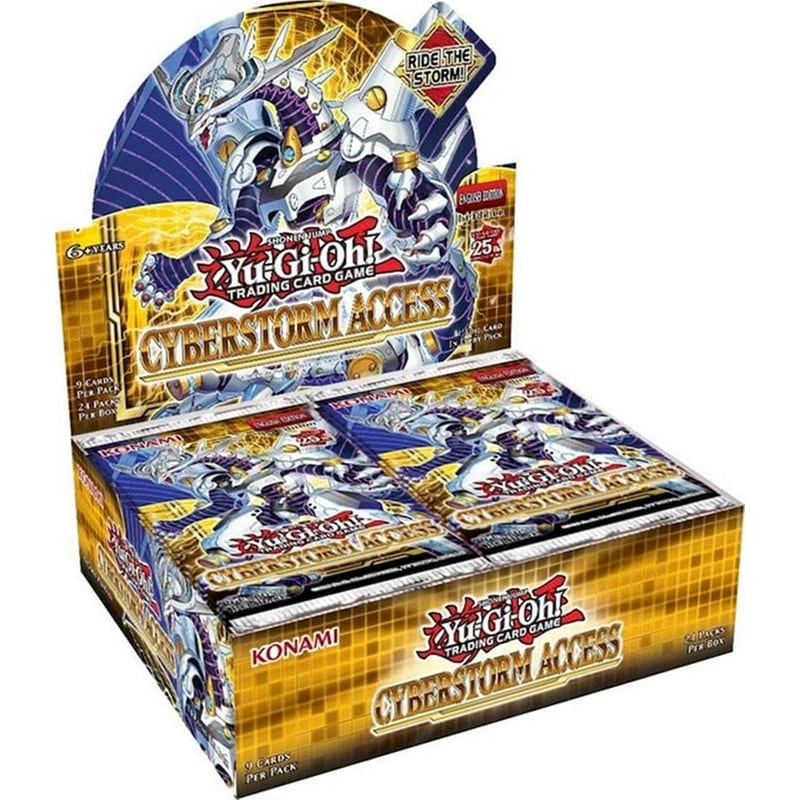 Yu-gi-oh! Cyberstorm Access Card Game Booster Box (Konami) - 24 Φακελάκια