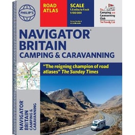 Philip's Navigator Camping and Caravanning Atlas of Britain