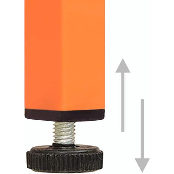 Ντουλάπι Γραφείου VidaXL από Ατσάλι 80x35x101.5 cm - Πορτοκαλί image 5