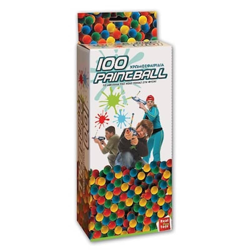 Χρωμόσφαιρες Για Όπλο Paintball Real Fun Toys – 200 Τεμάχια