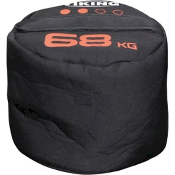 Power Bag 68kg Viking Sandbag Strong Man C-5034 από Ύφασμα Cordura με Άμμο - Μαύρο/Κόκκινο image 0