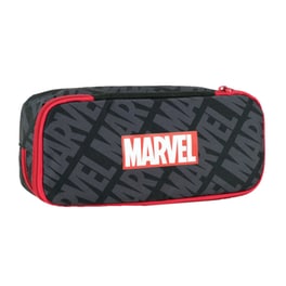 Κασετίνα Οβάλ Gim Marvel Διπλή