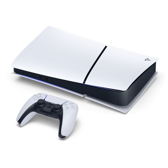 Sony PlayStation 5 Digital Edition - 825GB + Ακουστικά Bluetooth Sony PS5 Pulse Explore Gaming - Λευκά image 1