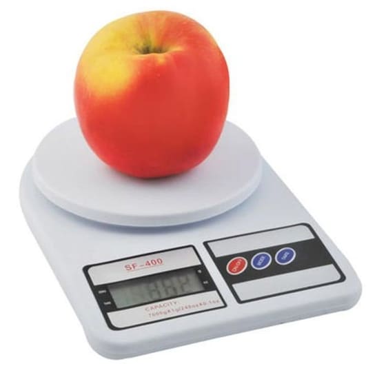 ARIA TRADE 7kg Λευκή Ψηφιακή Ζυγαριά Κουζίνας image 2