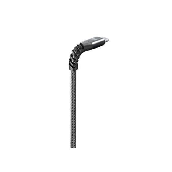 Καλώδιο Cellular Line USB-A σε USB-C 1.2m - Μαύρο image 1