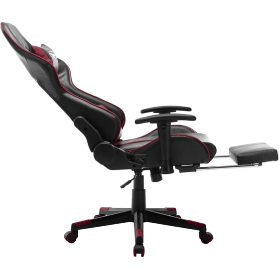 Καρέκλα Gaming VidaXL από Τεχνητό Δέρμα - Μαύρη/Μπορντό image 5