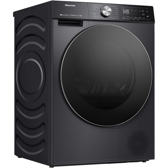 HISENSE DH5S102BB 10kg με Αντλία Θερμότητας Μαύρο Στεγνωτήριο Ρούχων image 4