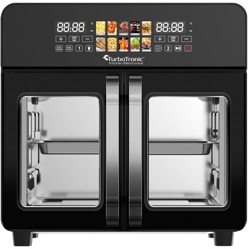 TURBOTRONIC TT-AFO240 23 L Μαύρο Φουρνάκι TURBOTRONIC