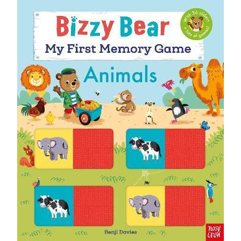 Bizzy Bear: My First Memory Game Book: Animals
