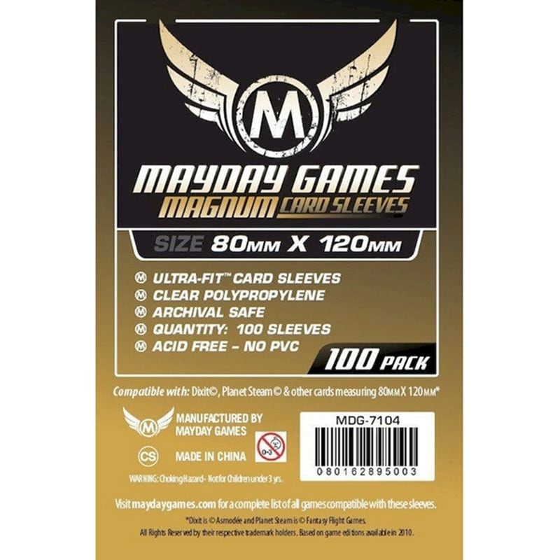 MAYDAY GAMES Mayday Θήκες - Magnum Ultra Fit 8 x 12cm (100 Θήκες)