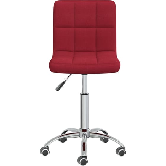 Καρέκλα Γραφείου VidaXL από Ύφασμα - Μπορντό image 2