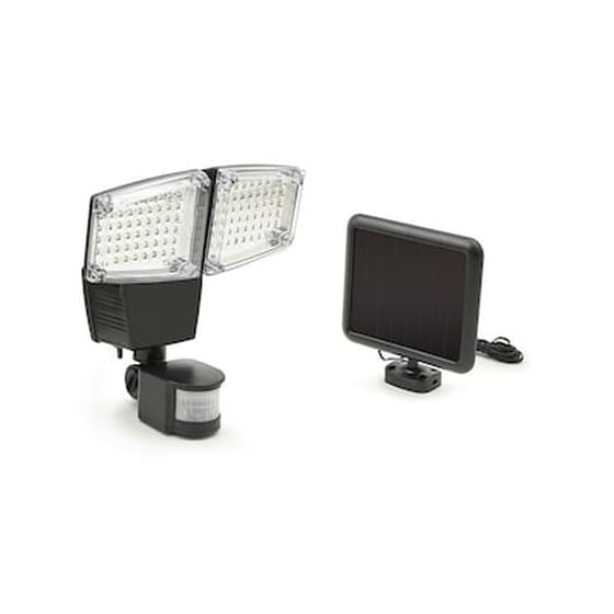 Διπλός Ηλιακός Led Προβολέας 12 W Με Ανιχνευτή Κίνησης Και Φωτοβολταϊκό Συλλέκτη Spm 40000074 image 0