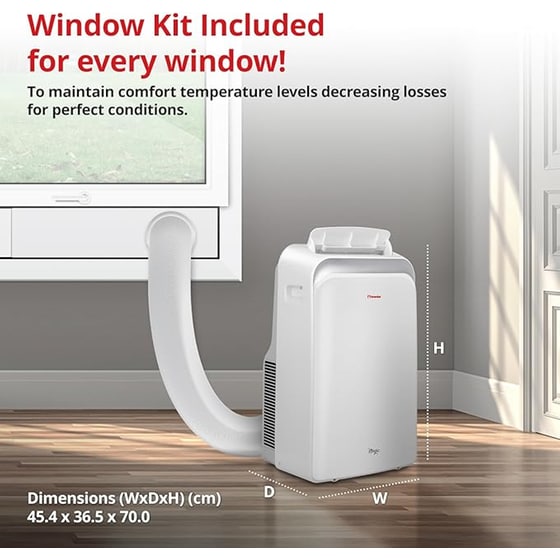 INVENTOR Magic M3GCO290 9.000 BTU A μόνο Ψύξη Φορητό Κλιματιστικό image 5
