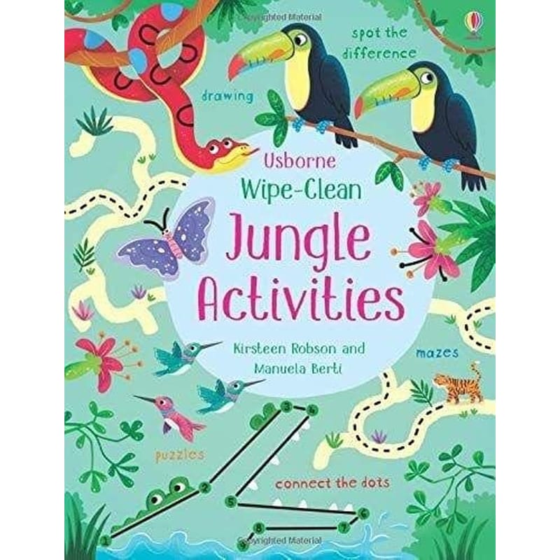 Wipe-Clean Jungle Activities
